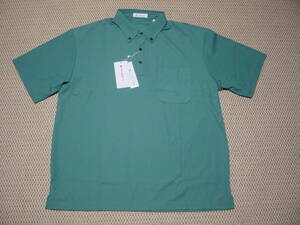  new goods unused *TK Takeo Kikuchi ice polo-shirt with short sleeves (L)