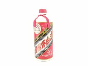 6 中国 貴州茅台酒 マオタイシュ 天女 ラベル 空瓶 570g 540ml 53％ サンフラワー SUNFLOWER KWEICHOW MOUTAI◆古 白 陶器 希少 レア 麦芽