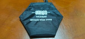 【一回使用】VARGO チタニウムヘキサゴンウッドストーブ バーゴ キャンプ 焚き火台/グリル チタン