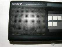 ◆SONY ICF-M500『カード選局式ラジオ』AM,FM◆受信好調/動作良好/カード６枚◆綺麗です◆_画像9