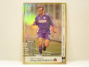 WCCF 2002-2003 LE ヨルグ・ハインリッヒ　Jorg Heinrich 1969 Germany　ACF Fiorentina Italy 1998-2000 Legends