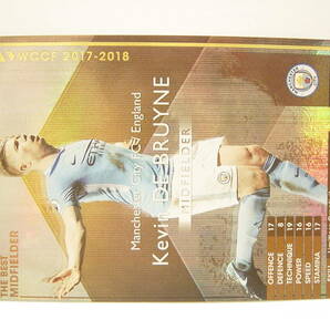 WCCF 2017-2018 BMF ケビン・デ・ブライネ Kevin De Bruyne 1991 Belgium Manchester City FC 17-18 The Best Midfielderの画像2