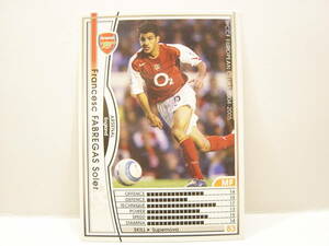 WCCF 英語版 海外限定排出版 2004-2005 フランセスク・ファブレガス Francesc Fabregas Soler 1987 Spain Arsenal FC 04-05 Panini