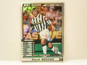 ■ WCCF 2001-2002 BE パベル・ネドベド Pavel Nedved Jeventus FC Italy 01-02 Serie A Best Eleven