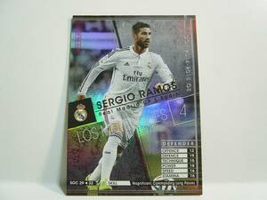 WCCF 2014-2015 SOC セルヒオ・ラモス　Sergio Ramos 1986 Spain　Real Madrid CF 14-15 STARS OF THE CLUB