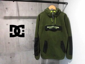 美品 DC SHOESディーシーTAGANS Half-Zip Polar Fleece Hoodieフリース アノラックパーカーM/ハーフジップ アノラックジャケットEDYPF03041