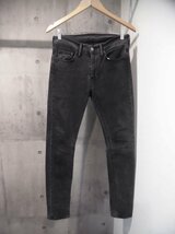 LEVI'Sリーバイス/24875-0005/519 EXTREME SKINNYスーパースキニーデニムパンツW29/エクストリームスキニージーンズ/ストレッチ/ブラック_画像2