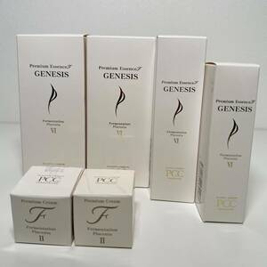 未使用品☆計6点 セット まとめて PCC プレミアムエッセンスF Ⅵ GENESIS 美容液 110ml ×2 60ml 30ml / プレミアムクリームF Ⅱ 10g ×2