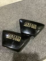 YAMAHA SR400 純正サイドカバー 【585】_画像1