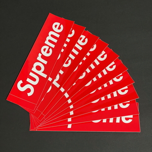 10枚セット Supreme Box Logo Sticker シュプリーム ボックスロゴ ステッカー