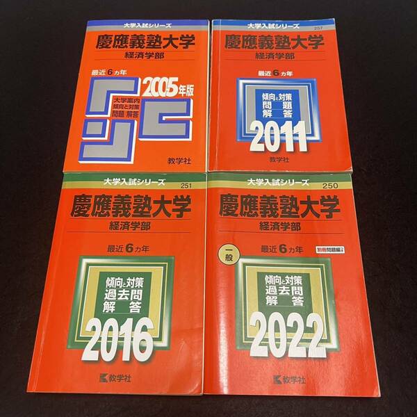 【翌日発送】　赤本　慶應義塾大学　経済学部　1999年～2021年　23年分