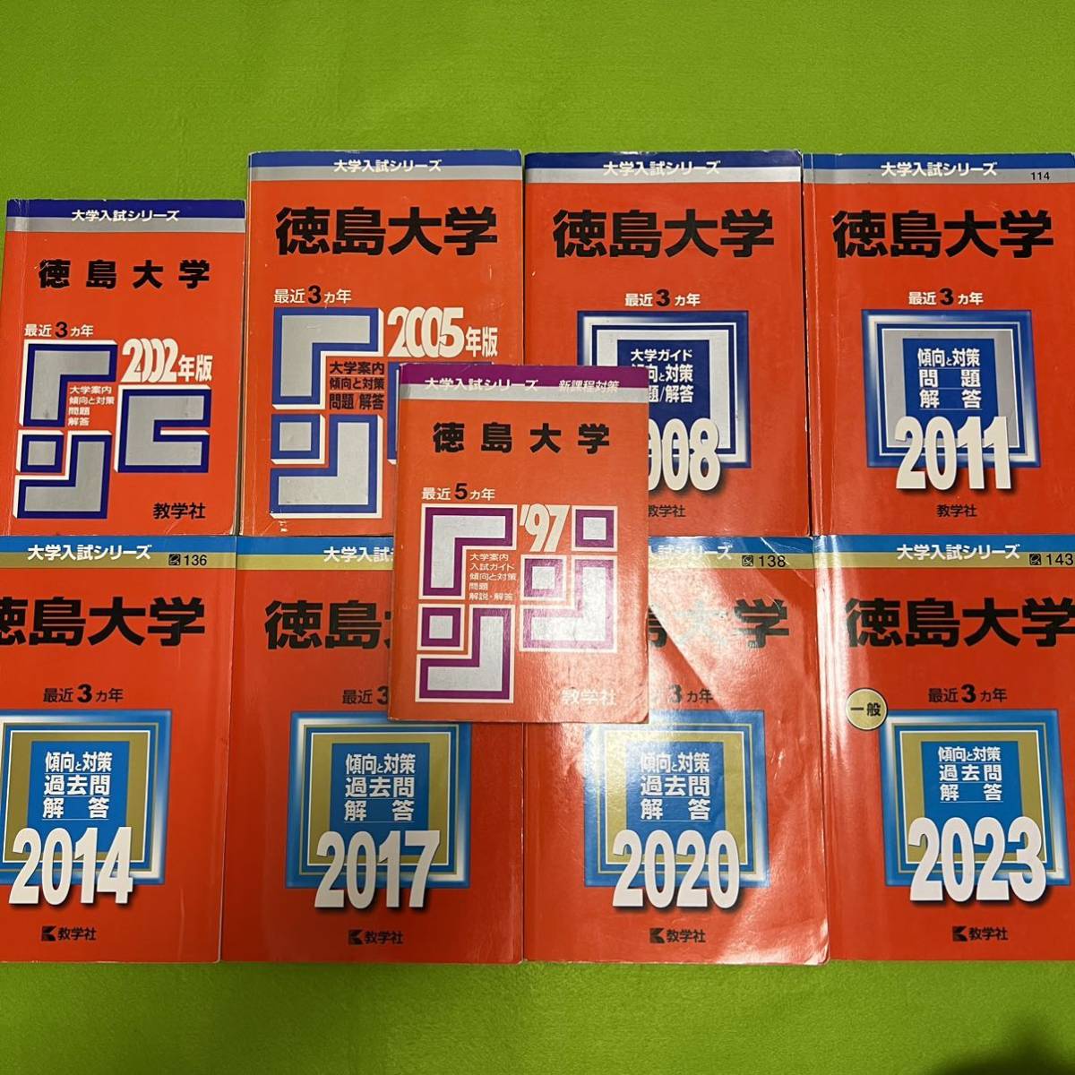 ♪赤本 徳島大学 連続12ヵ年 2014&2017&2020&2023年版 4冊セット 即決！-