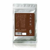 オレンジコスメ 八染草彩 6 ブラウン BROWN 100g カラー 白髪染 おしゃれ染め カラーリング カラー剤 サロン専売品_画像1