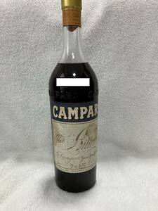 50年代流通 CAMPARI BITTER カンパリ ビター 1000ml 25% リキュール タックスメタル コルクカンパリ