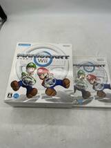 【1円】NintendoWii マリオカートWii ソフト ハンドル 任天堂 ウィー ゲームソフト RVL-R-RMCJ 箱付き ゲーム 周辺機器 アクセサリー game_画像1