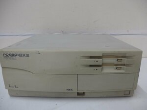 12■/Zク3575　NEC PC-9801 BX2/U2 パソコン 本体のみ レトロ 現状品 ジャンク 中古 保証無