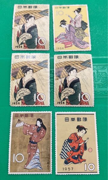 切手趣味週間 使用済み切手セット