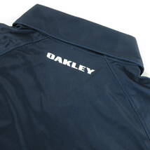 新品◆OAKLEY◆吸汗速乾 ストレッチ PATRICK POLO 紺×青 US XL JPN XXL◆オークリー ゴルフ 半袖 ポロシャツ Ohydrolix 434298◆J385_画像4