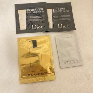 試供品 Dior シュウウエムラ ADDICTION サンプル クレンジングオイル ベース