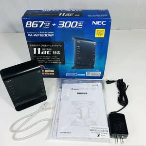 中古動作品　NEC Aterm WF1200HP PA-WF1200HP　無線LANルーター