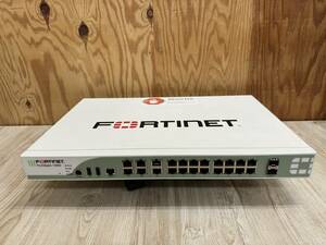 #6013-0815-1 ☆保証/領収書可☆ Fortinet FortiGate FG-100D 初期化済み 動作簡易確認 発送サイズ:140予定