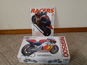 ◆タミヤ 1/12 ホンダ NSR500 ’84 F・スペンサー ＋ 資料本 レーサーズVOL.08 WGP セット◆