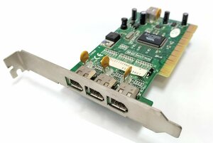 IO-DATA 1394-PCI3 IEEE1394 inter face card 