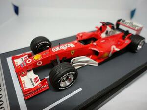 ガレージロム Flat out完成品 フェラーリF2003-GA(スペインGP)1/43 シューマッハ