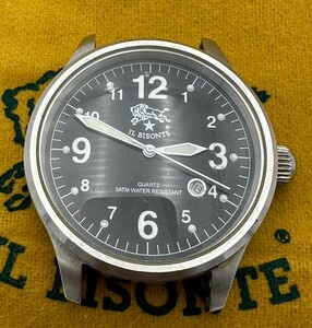 IL BISONTE イルビゾンテ 腕時計 H0252 不動品　ケースのみ　元袋あり【NF3881】