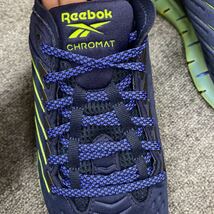 美品【Reebok x Chromat】クロマット ジグ キネティカ / Chromat Zig Kinetica Shoes （ベクターネイビー）23.5cm_画像7