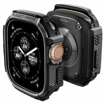 Spigen Apple Watch ultra2/ultra ケース 保護カバー アップルウォッチ ウルトラ2 ウルトラ ACS05456 マット・ブラック_画像1