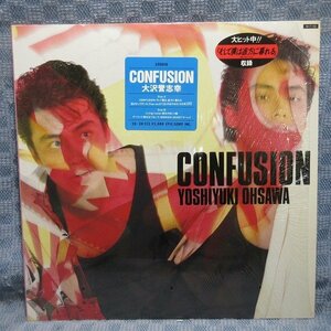 VA327●28・3H-132 / 大沢誉志幸「CONFUSION コンフュージョン」LPレコード(アナログ盤)