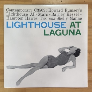 HOWARD RUMSEY'S LIGHTHOUSE ALL-STARS , BARNEY KESSEL , HAMPTON HAWES' TRIO WITH SHELLY MANNE LIGHTHOUSE AT LAGUNA (RE) LP