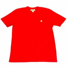 新品正規70％OFF PURPLE&YELLOW パープル＆イエロー Tシャツ S 赤 五つ葉 クローバー 刺繍 ヴィンテージデザイン c06s10 st_画像1