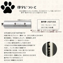 手元供養【名前入りオーダーメイド：エンジェルウィング（天使の翼）・アルミ製遺骨カプセル】ネコポス便送料無料_画像8