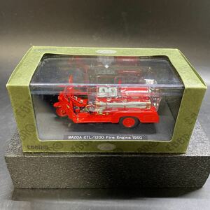 EBBRO エブロ 1/43 MAZDA CTL/1200 Fire Engine 1950 Red 消防車 マツダ オート三輪 レッド ミニカー 稀少 激レア 中古