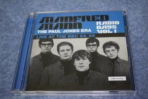 ヨーロッパ・プログレ (165) Manfred Mann ④ Radio Days VOL 1 - The Paul Jones Era Live At the BBC 64-66 ★ 2枚組輸入盤 ★ 中古品