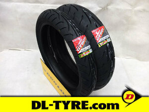 [前後セット] DUNLOP 新品 GT601 100/80-17 140/70-17 [ZZ-R250 SPADA]