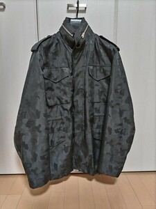 A BATHING APE BAPE エイプ ジャガードカモ M65 ミリタリージャケット GORE-TEX ゴアテックス M 超希少中綿なし　NIGO