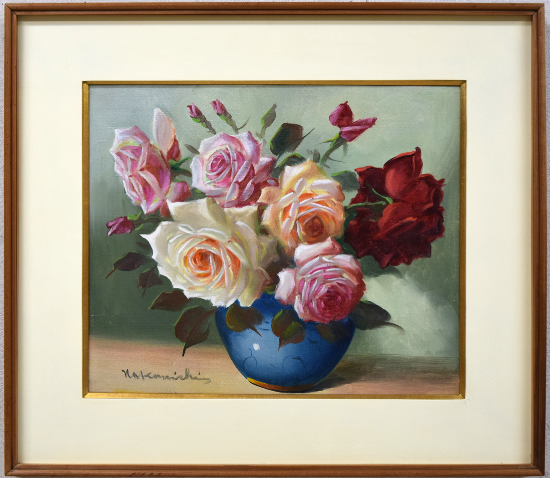 2023年最新】ヤフオク! -絵画 油絵 ばら バラ 薔薇の中古品・新品・未