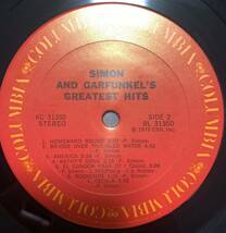 ★LP/US盤/Simon & Garfunkel/Simon And Garfunkel's Greatest Hits/1972年/KC31350/レコード_画像6