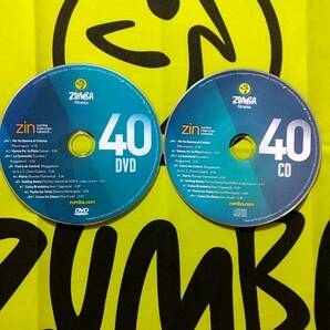 即決 ZUMBA　ズンバ　ZIN40　DVD　＆　CD　インストラクター専用