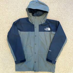 THE NORTH FACE ザ ノース フェイス マウンテンライトジャケット メンズＳサイズ ニュートープ GORE-TEX Mountain JACKET クリーニング済