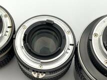 Nikon NIKKOR Ai-s 105mm f1.8 / Ai-s 85mm f2 / Ai-s 35mm f2 ニコンレンズ 3点セット ジャンク【1円〜】_画像6