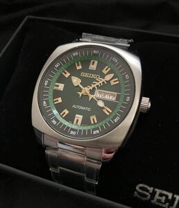 SEIKO セイコー 腕時計 メンズ 海外モデル RECRAFT SERIES 復刻 自動巻き SNKM97 【改】　7s26 訳あり品