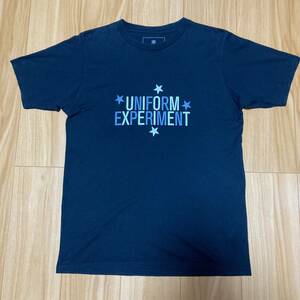 ■美品 正規品■uniform experiment プリント Tシャツ■3 L■SOPH. ソフネット■ユニフォームエクスペリメント■藤原ヒロシ■UE-140096■