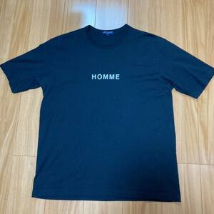 ■美品 正規品■2023SS AD2022■コムデギャルソン HOMME BIG TEE■プリント ビッグ Tシャツ■L■オム■ビッグシルエット■HK-T025■