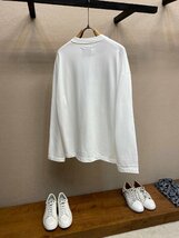 ジルサンダー　JIL SANDER　メンズ　レディース　Tシャツ　長袖　文字ロゴ　S-XL　ペアルック　サイズ選択可能　2233_画像2