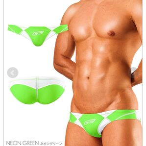 GX3 ジーバイスリーGLOSS NEON ビキニ スイムウェア グリーン XXL サイズ k1671c