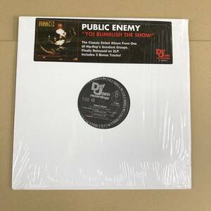 ■ Public Enemy - Yo! Bum Rush The Show【2LP】FC40658 2枚組 名盤 ボーナストラック パブリック・エナミー